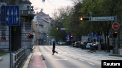 Ulice Zagreba tokom pandemije (21. mart 2020)