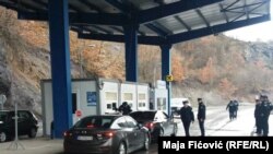 Граница между Сербией и Косово. Иллюстративное фото.
