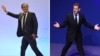 Francois Hollande şi Nicolas Sarkozy