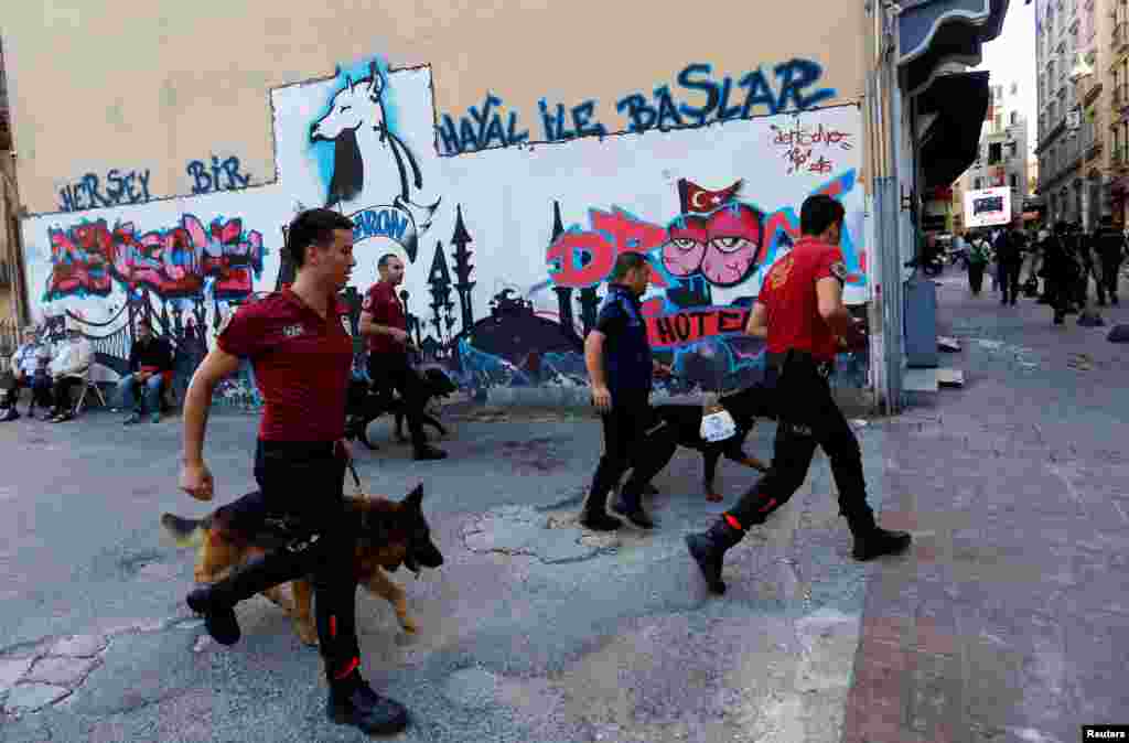 Полиция Турции применила слезоточивый газ и резиновые пули для разгона гей-парада в Стамбуле&nbsp;