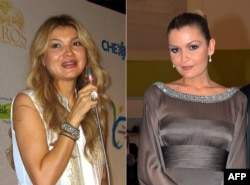 Islam Karimov's two daughters, Gulnara (left) and Lola (right), are believed to have flourished under their father's rule, with both featuring on a list of Switzerland's wealthiest residents published in 2011 by the Swiss business magazine Bilan.