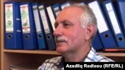 Әзербайжандық тәуелсіз Turan агенттігінің жетекшісі Мехман Әлиев. Баку, 16 тамыз 2017 жыл.