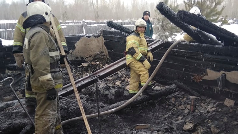 При пожаре в Сибири погибли 11 мигрантов из Узбекистана