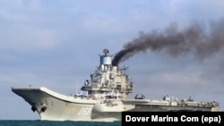 Авианосец "Адмирал Кузнецов" направляется к берегам Сирии