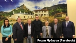 Зустріч Олега Сенцова з лідерами кримськотатарського народу