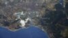Крымский полуостров, вид из космоса. Балаклава, Севастополь