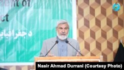 نصیر احمد درانی وزیر زراعت و مالداری افغانستان