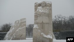 Мемориал Мартина Лютера Кинга в Вашингтоне. 22 января 2016 года.