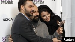 کارگردان و هنرپیشه های فلم "جدایی" که در سال 2012 برنده جایزهء اسکار شناخته شد