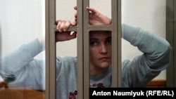 Надежда Савченко в суде, 27 января