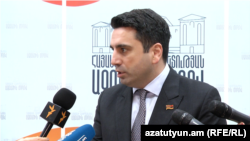 Вице-спикер Национального собрания Армении Ален Симонян (архив) 