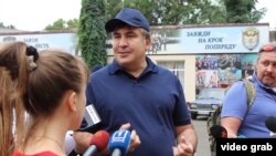 губернатор Одесской области Михаил Саакашвили