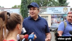 Odesa Governor Mikheil Saakashvili