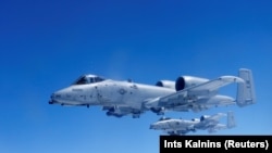 A-10 ტიპის თვითმფრინავი. საილუსტრაციო ფოტო