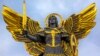 Статуя архангела Михаила в Киеве