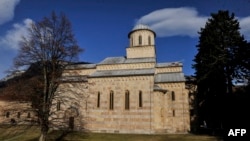 Manastir Visoki Dečani kod Peći je najveća srednjovekovna crkva na Balkanu (novembar 2015.)