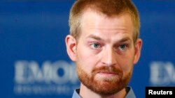 Доктор Кевин Брэнтли в четверг во время пресс-конференции в Эморийском университете