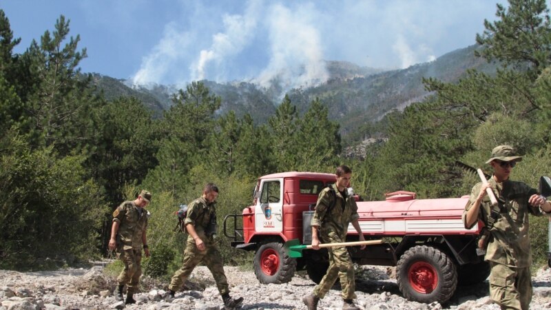 В Крыму предупреждают о высоком риске пожаров