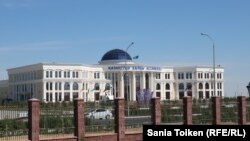 Aktau şəhəri. "Dostluq evi"nin binası