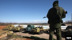 Российские военнослужащие захватили территорию ракетно-зенитного дивизиона на Фиоленте