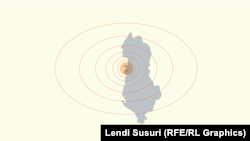 Tirana yaxınlığında zəlzələ, infoqrafika