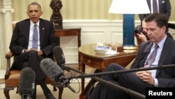 Barack Obama və James Comey