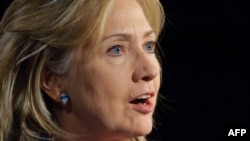 Secretarul de stat Hillary Clinton la Universitatea George Washington