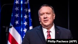 Pompeo has accused an NPR journalist of lying following a controversial interview about Ukraine just days before he visits Kyiv. (file photo)