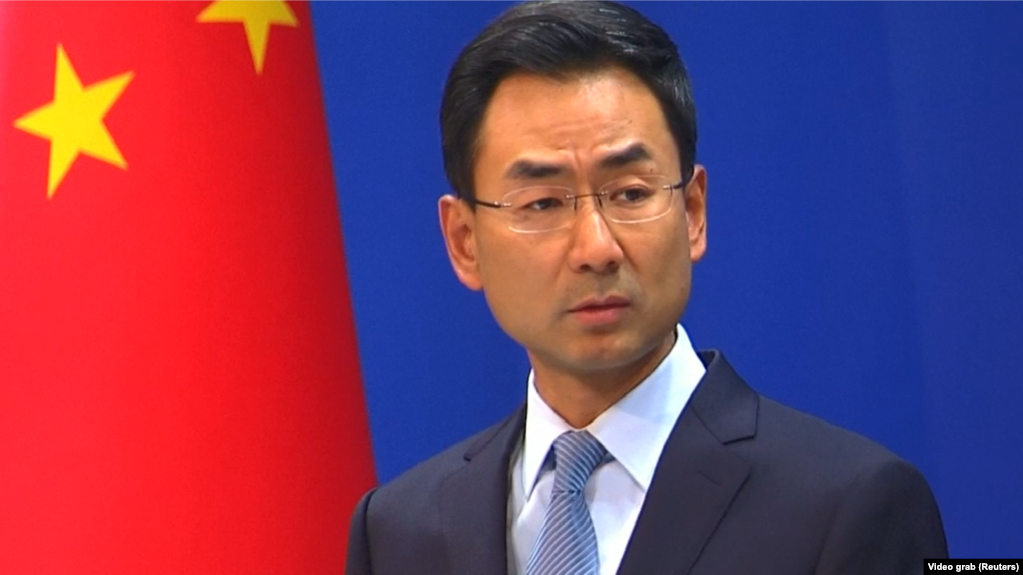 گنگ شوانگ، سخنگوی وزارت خارجه چین، گفته دولت او در پکن گزارش تازه آژانس و بیانیه کشورهای اروپایی را دیدهاست