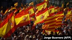 Митинг сторонников единства Испании