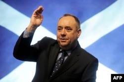 Алекс Салмонд, лидер шотландских националистов