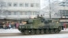 Almaniyanın istehsalı olan Leopard 2A4 tankı, Helsinki