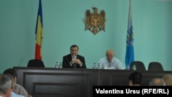 Premierul Vlad Filat şi primarul de Bălţi Vasile Panciuc