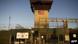 Американская тюрьма в заливе Гуантанамо. 
