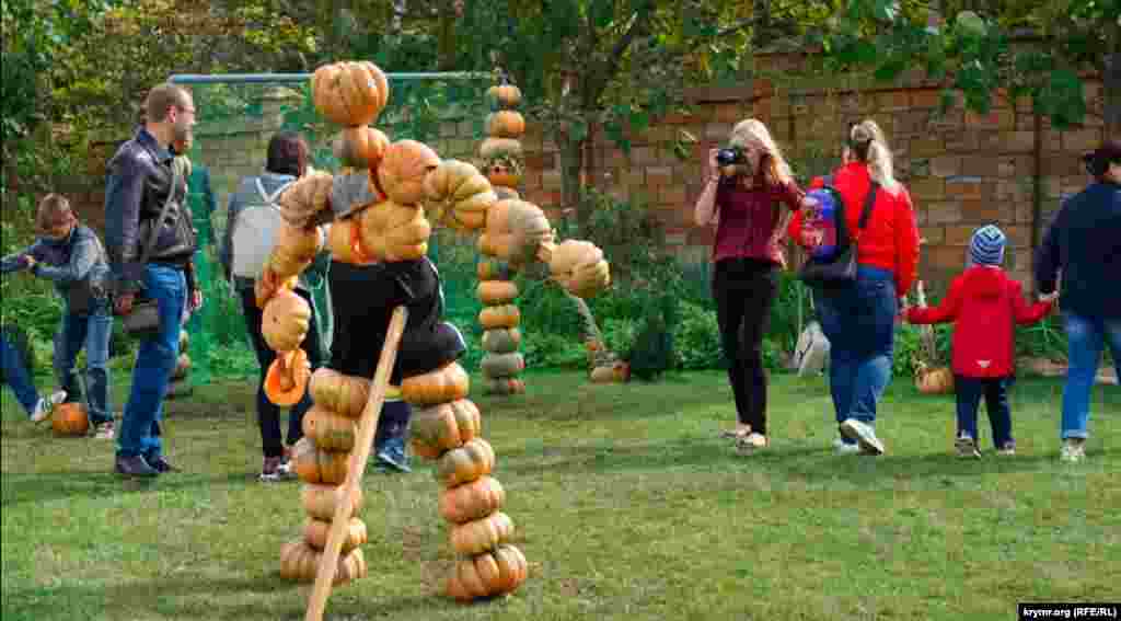 Варенье и поделки: в Евпатории провели фестиваль тыкв