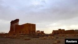 معبد بعل بخشی از این شهر باستانی‌ست که به دست افراطیون نابود شده است