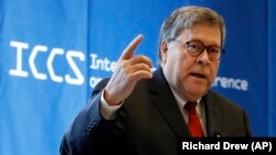 Prokurori i Përgjithshëm amerikan, William Barr.