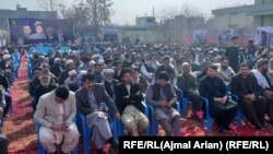 کندز کې د ټاکنو او اوسني نظام د ملاتړ غونډې انځور
