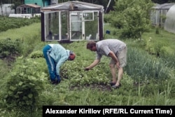 At the dacha