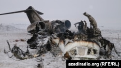 Ҳавопаймои Bombardier E-11A, ки дар вилояти Ғазнӣ сарнагун карда шудааст