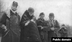 Немецкие военнопленные под Сталинградом, начало 1943 года