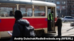 Трамвай у Києві, фото ілюстративне