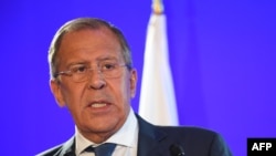 Russian Foreign Minister Sergei Lavrov 