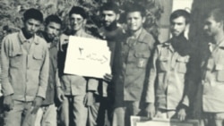 Mojtaba Khamenei during the Iran-Iraq war in "Habib Battalion". Most of his former comrades in this photo are now key security officials.