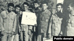 Mojtaba Khamenei during the Iran-Iraq war in "Habib Battalion". Most of his former comrades in this photo are now key security officials.