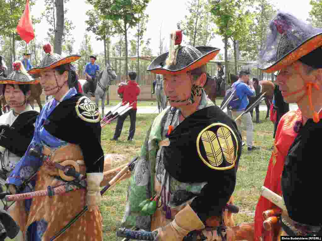 Представители Монголии на фестивале в Стамбуле.