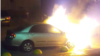 Підпал автомобіля «Схем»: поліція відкрила провадження