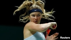 Ukrainian tennis player Elina Svitolina (file photo)