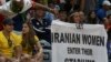 Iranian Woman Told Not To Hold Sign In Rio