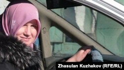 Жительница Астаны Наталья Войтенкова, жена заключенного Рафиса Галиулина.